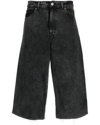 Our Legacy Weite Cropped-Jeans Schwarz