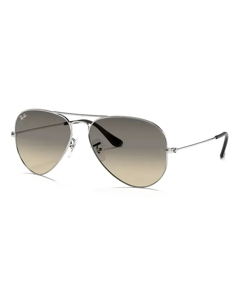 Ray Ban Klassische Aviator-Sonnenbrille - Grau Grau