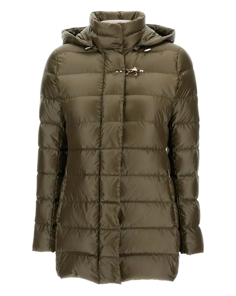 Fay Gefütterter Kapuzenmantel - Braun Braun