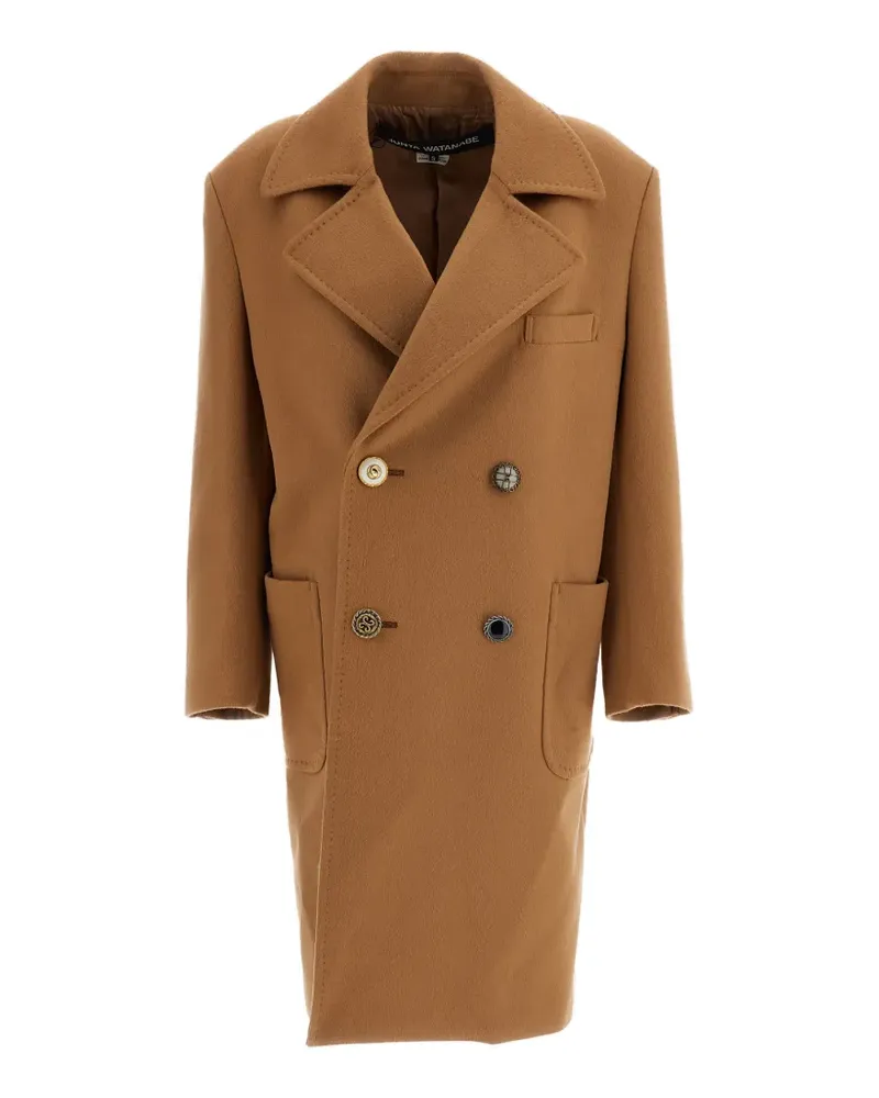 Junya Watanabe double-breasted coat - Braun Braun