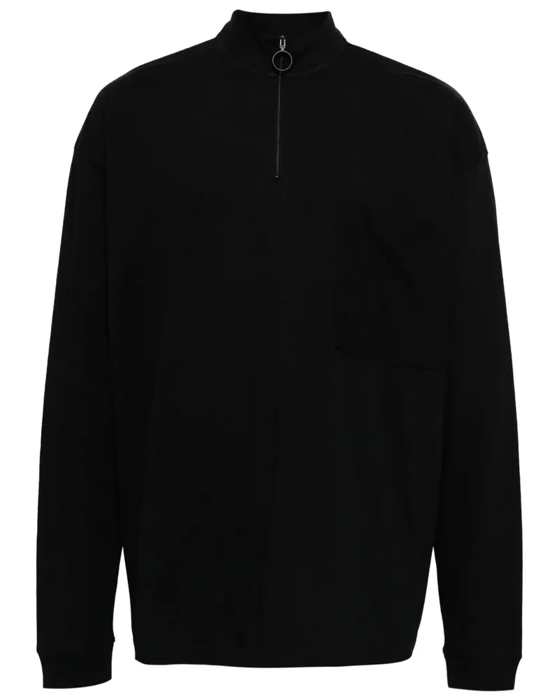 OFF-WHITE Hoodie mit Reißverschluss - Schwarz Schwarz