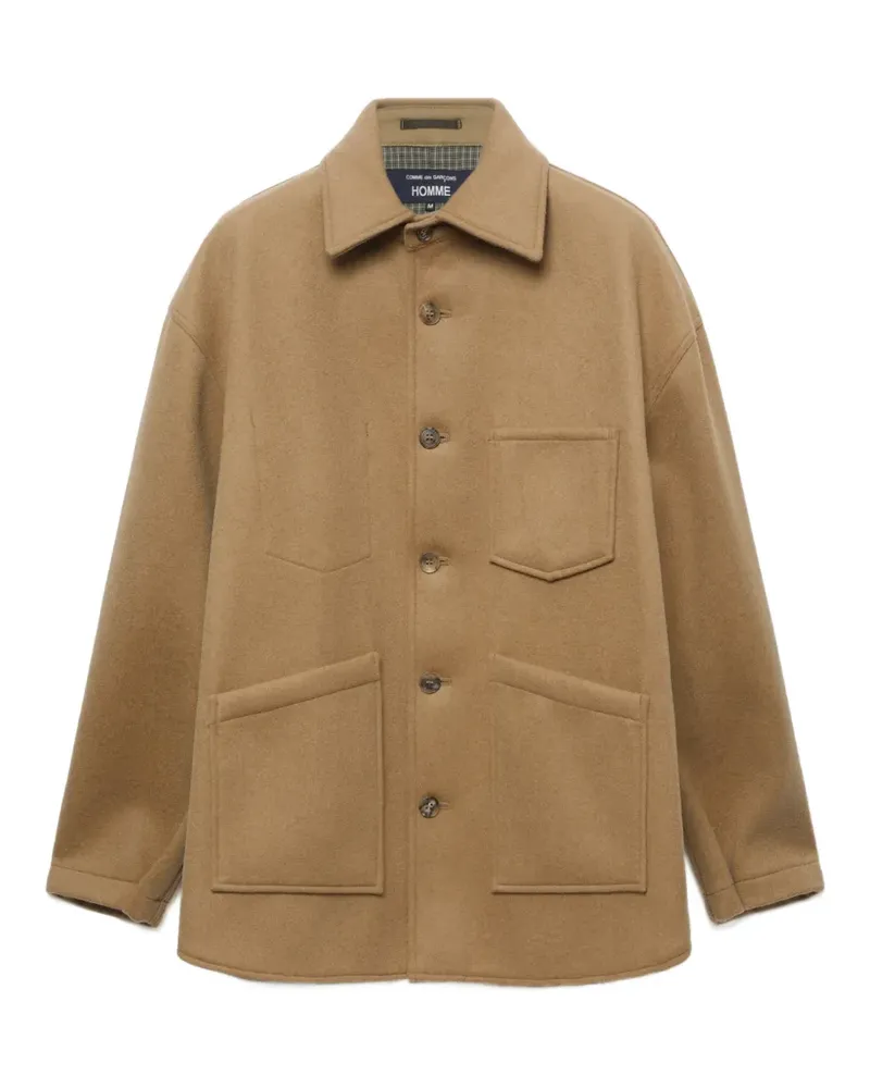 Comme des Garçons Jacke mit aufgesetzten Taschen - Nude Nude