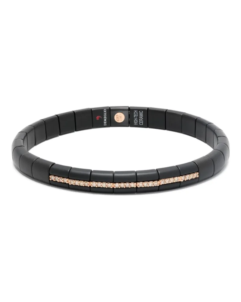 Roberto Demeglio 18kt Rotgoldarmband mit Diamanten - Rosa Rosa