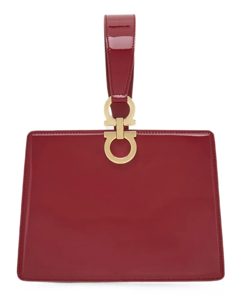 Ferragamo Mini-Tasche aus Leder - Rot Rot
