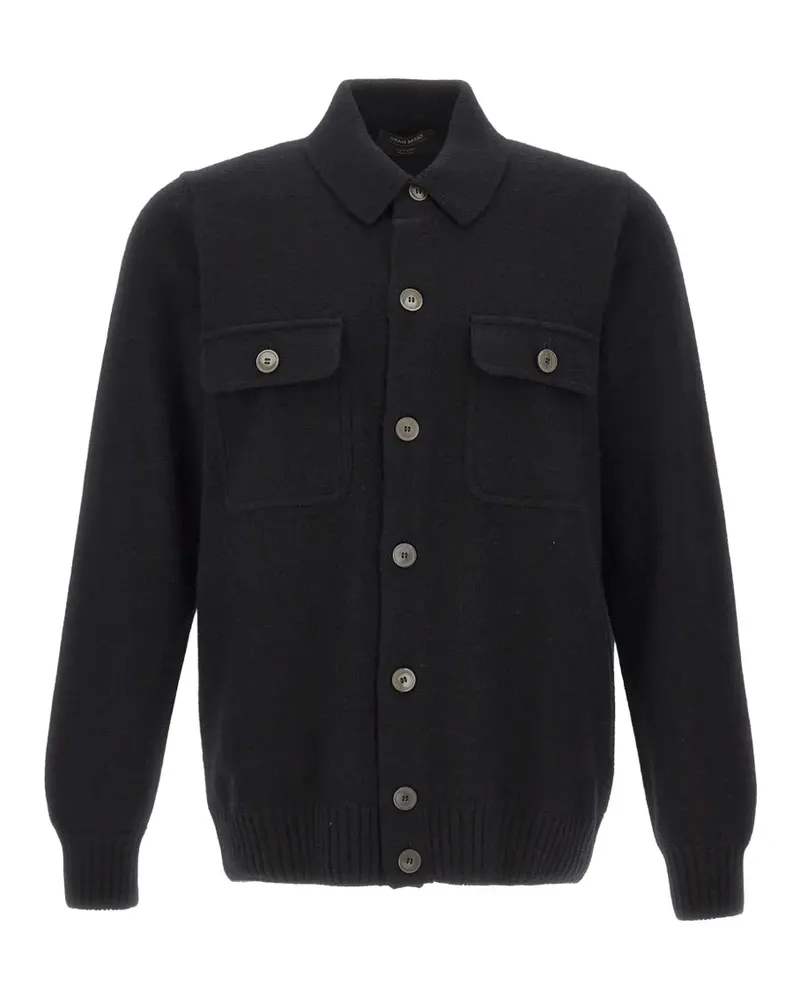 Gran Sasso Cardigan aus Kaschmir - Schwarz Schwarz