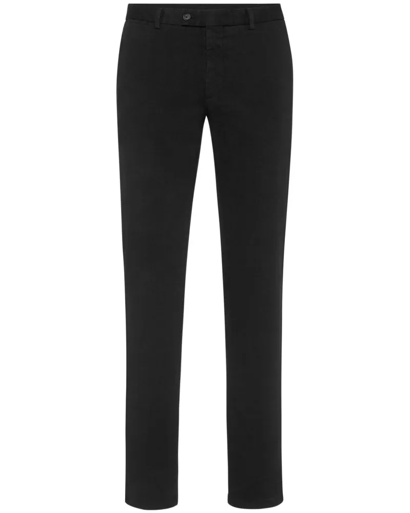 Philipp Plein Chino mit Applikation - Schwarz Schwarz