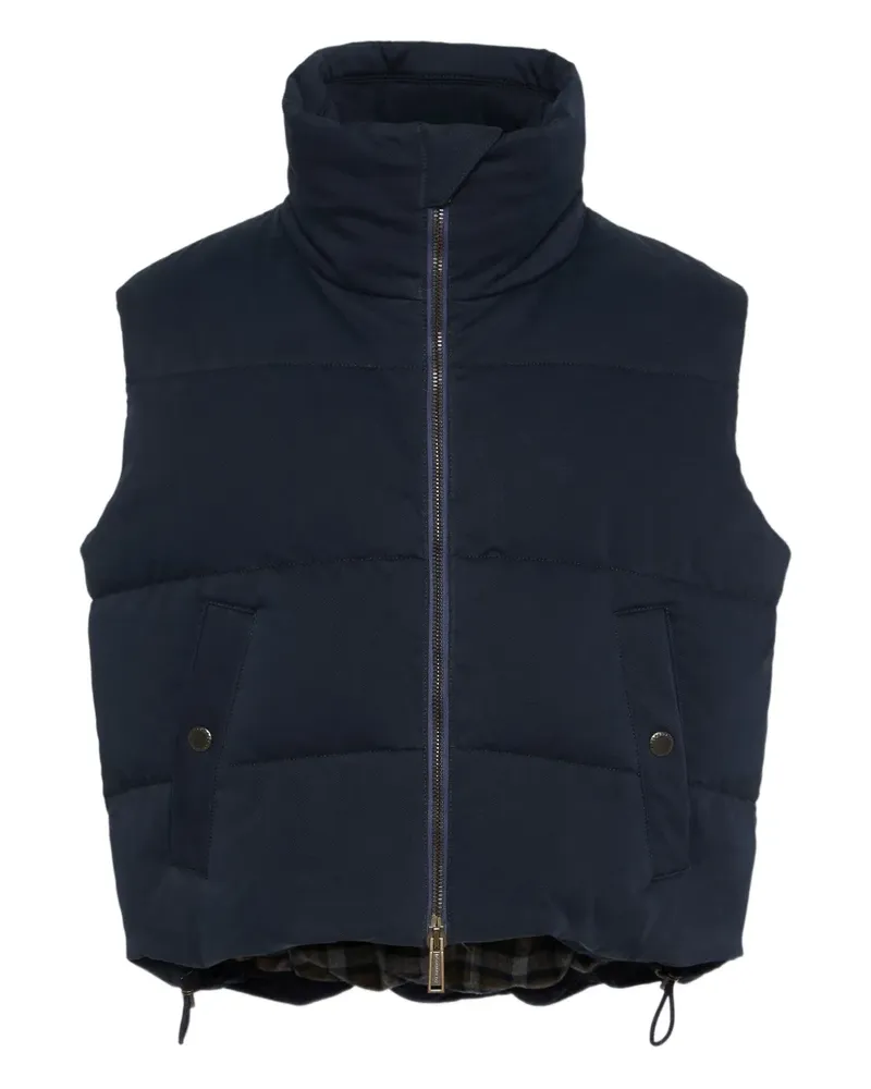Dsquared2 Gefütterte Weste - Blau Blau