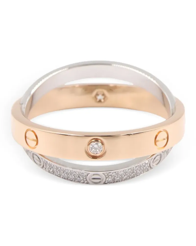 Cartier 2010s Be Love Ring mit Diamant - Gold Gold