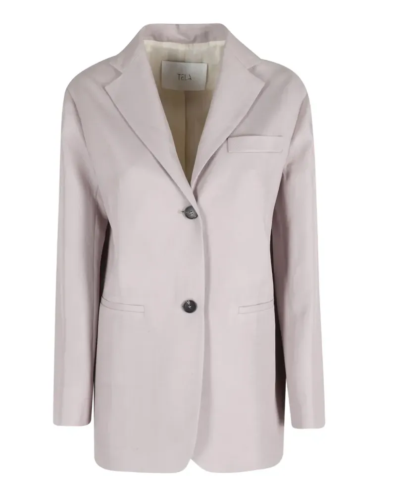 TELA Matita long-sleeve pocket blazer - Violett Violett