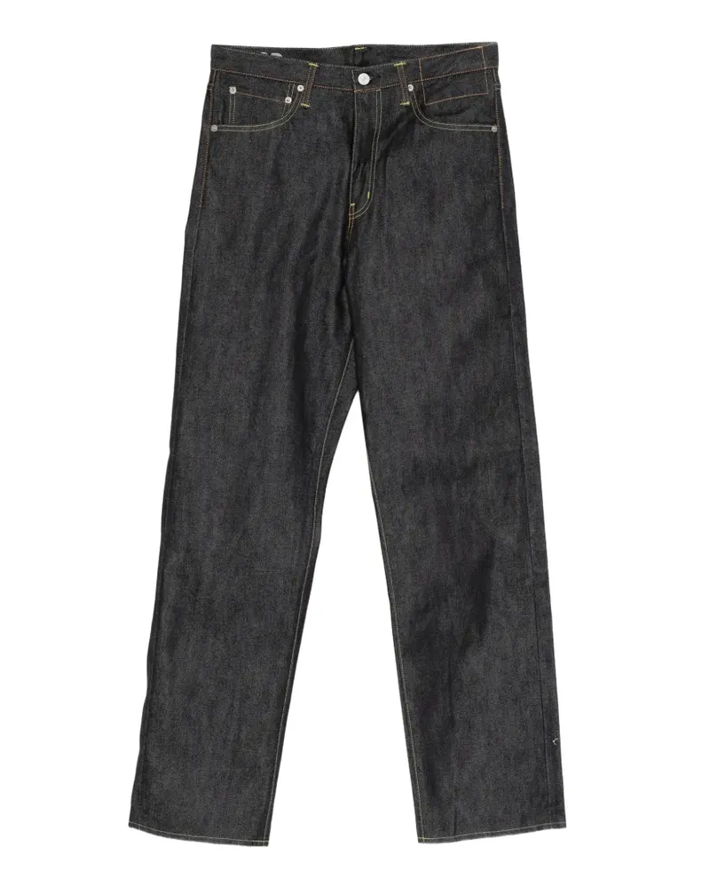 Visvim Social Sculpture jeans - Blau Blau