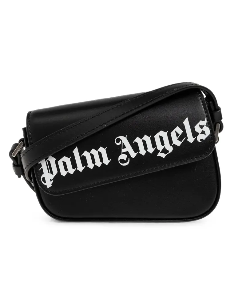 Palm Angels Crash leather mini bag - Schwarz Schwarz