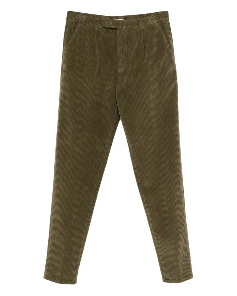 GTA Cordhose mit Falten - Grün Grün
