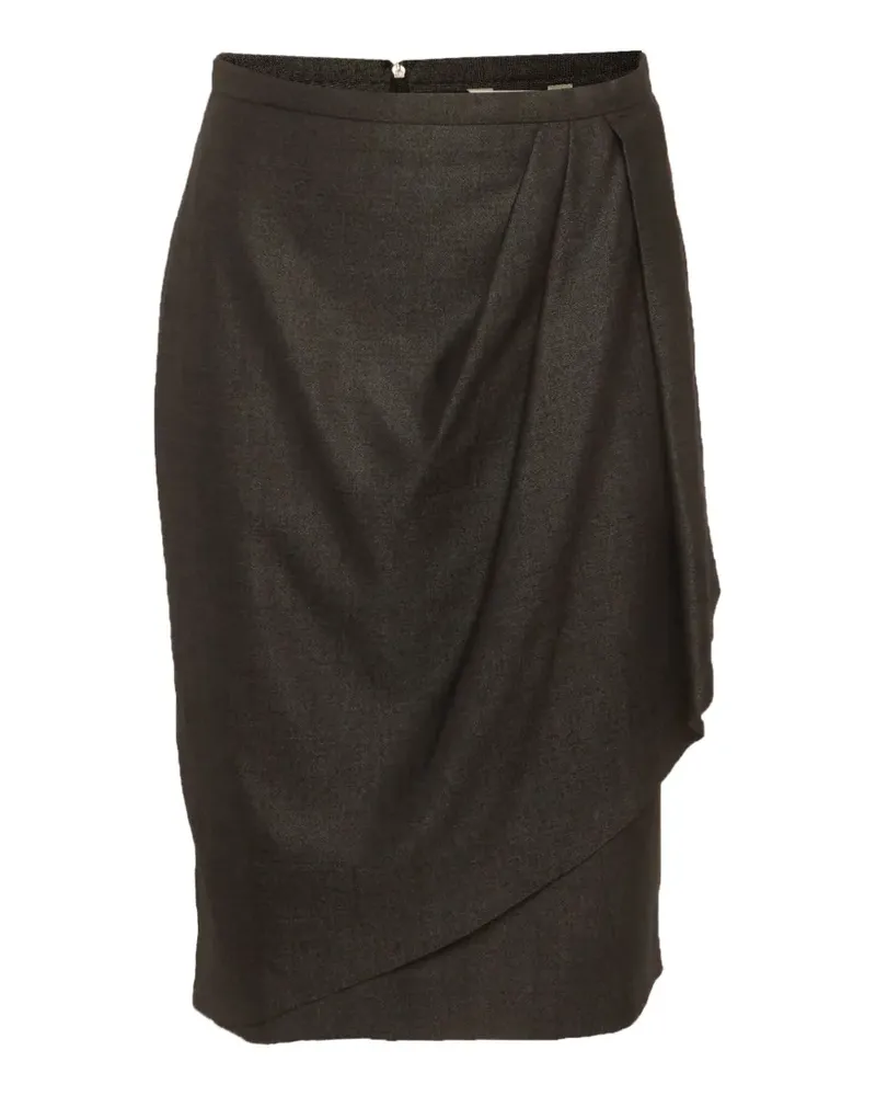 Max Mara pleated mini skirt - Grau Grau