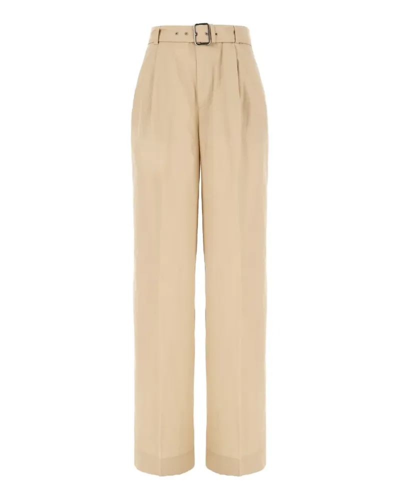 Iceberg belted pleated trousers - Nude Nude