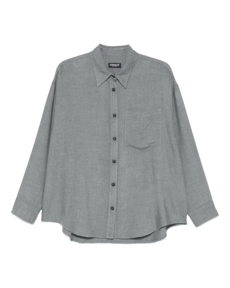 Dondup mélange shirt - Grau Grau