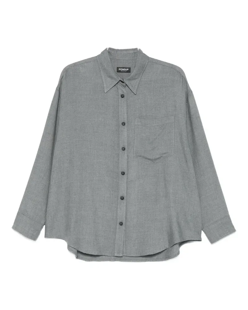 Dondup mélange shirt - Grau Grau