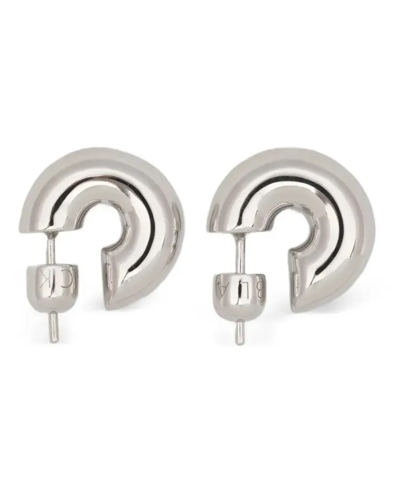 Maria Black medium Prima Hoop earring - Silber Silber