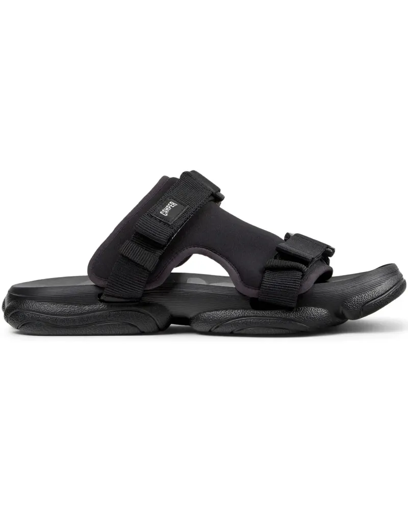 Camper Karst Sandalen mit Riemen - Schwarz Schwarz