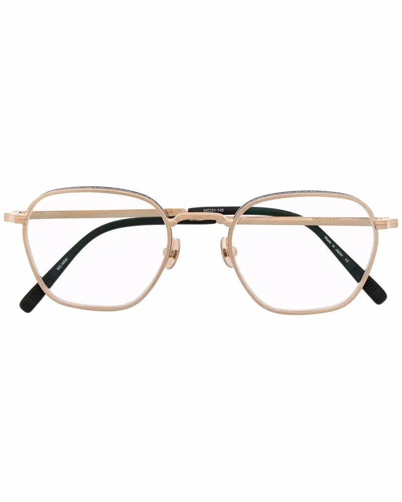 MATSUDA Brille mit rundem Gestell - Gold Gold