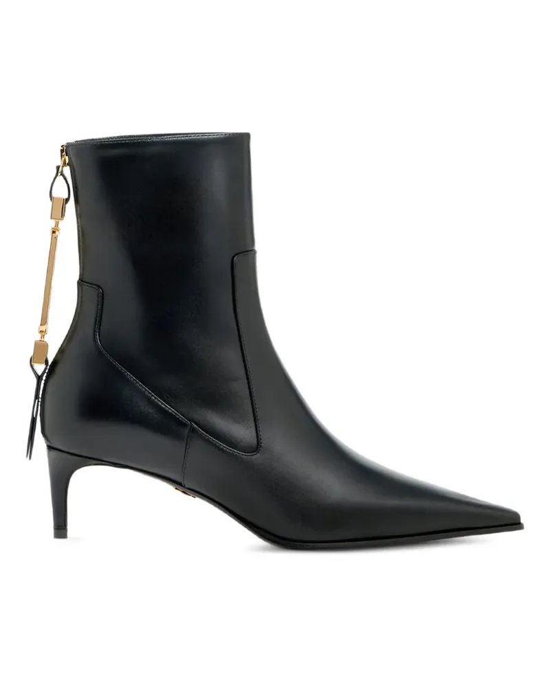 Dsquared2 metal-bar heeled ankle boots - Schwarz Schwarz