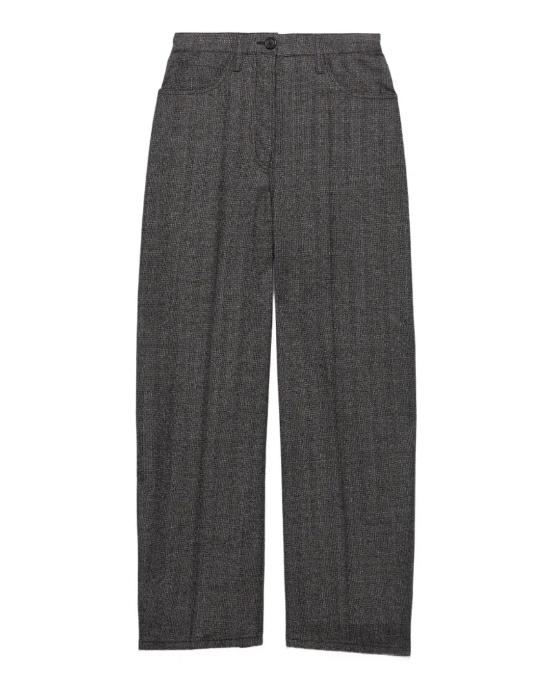 Prada Mouliné-Hose - Grau Grau