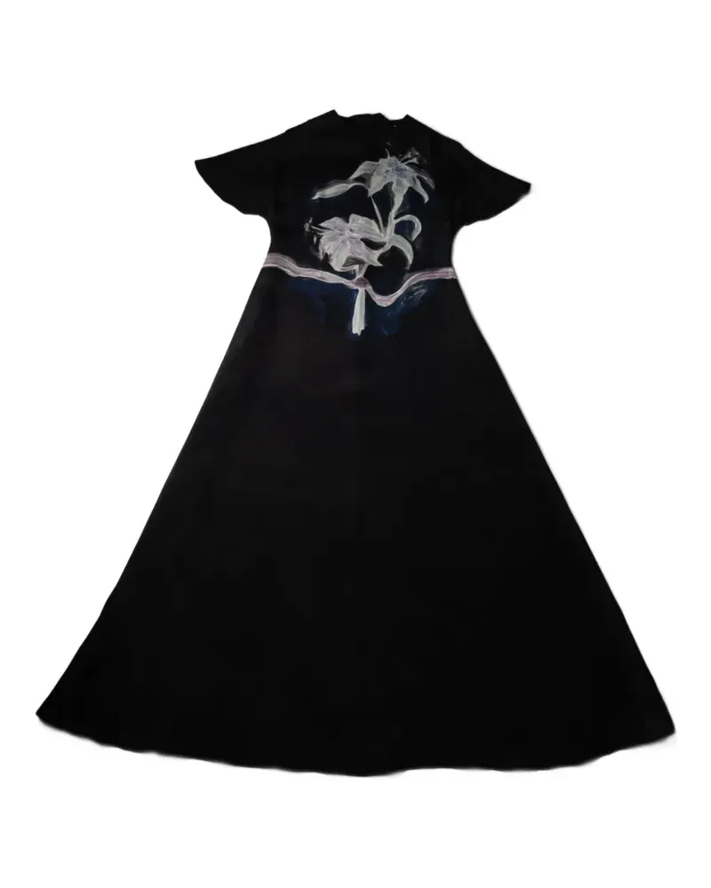 Altuzarra Daisy floral-print midi dress - Schwarz Schwarz