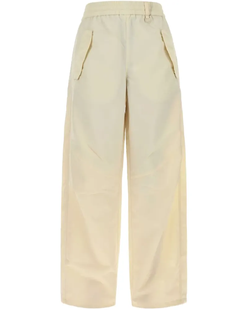 Herno Hose mit weitem Bein - Nude Nude