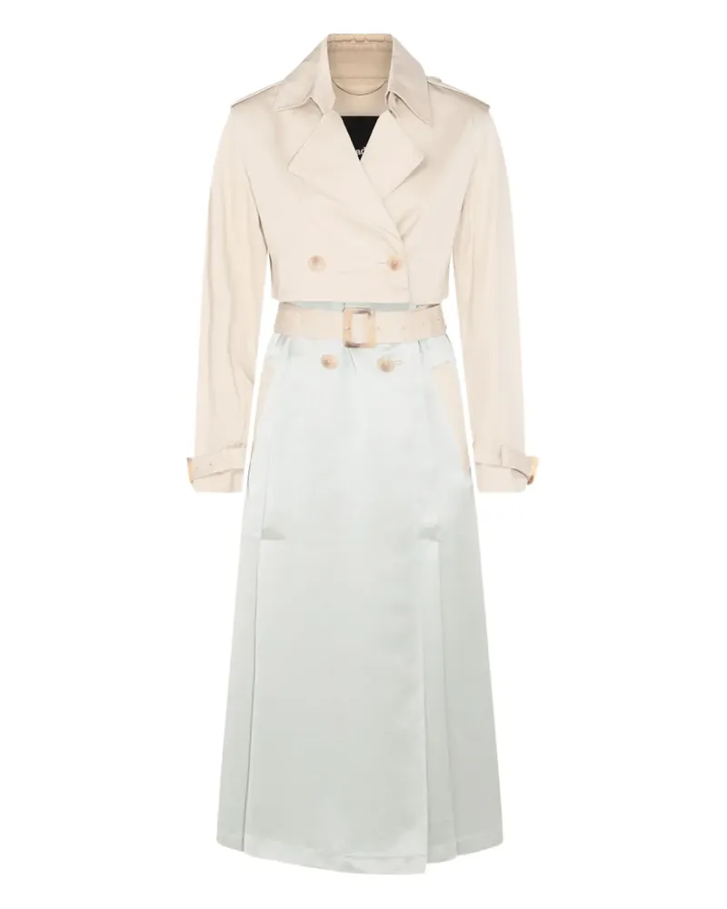 ADD Zweireihiger Trenchcoat - Weiß Weiß