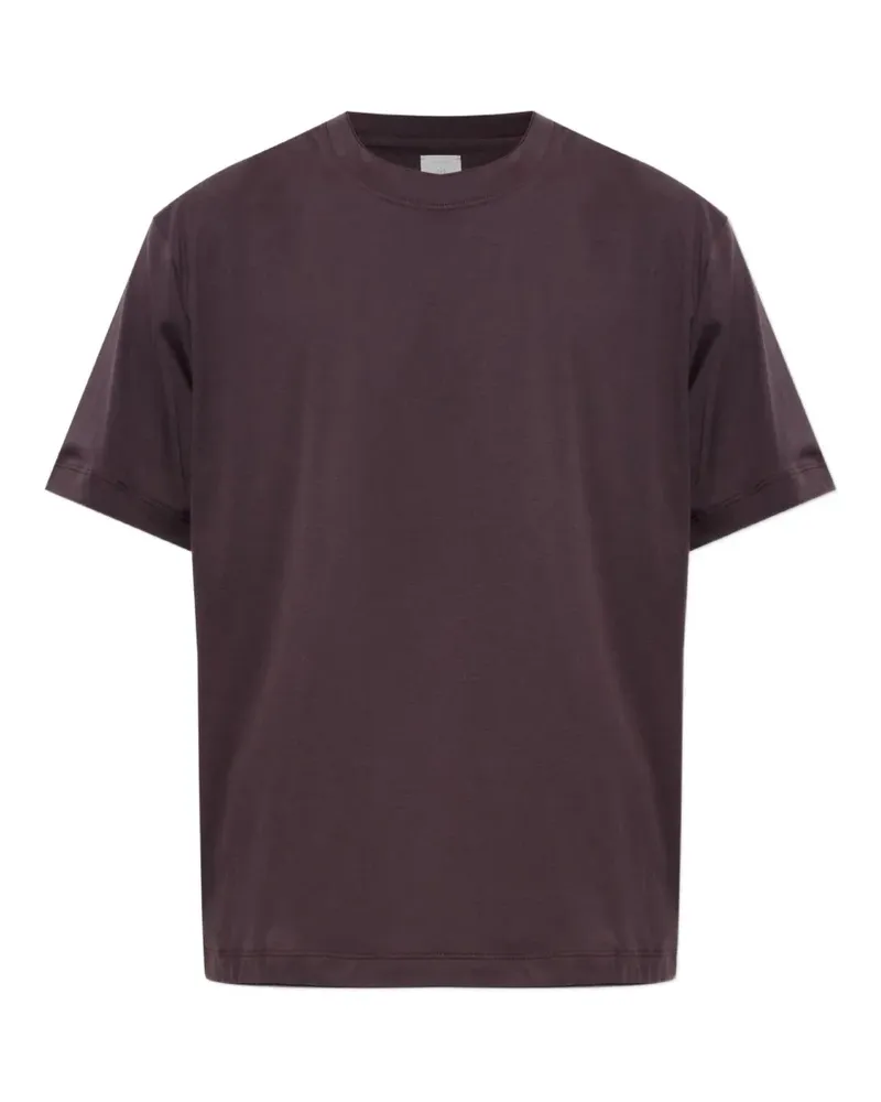 Eleventy T-Shirt mit rundem Ausschnitt - Violett Violett