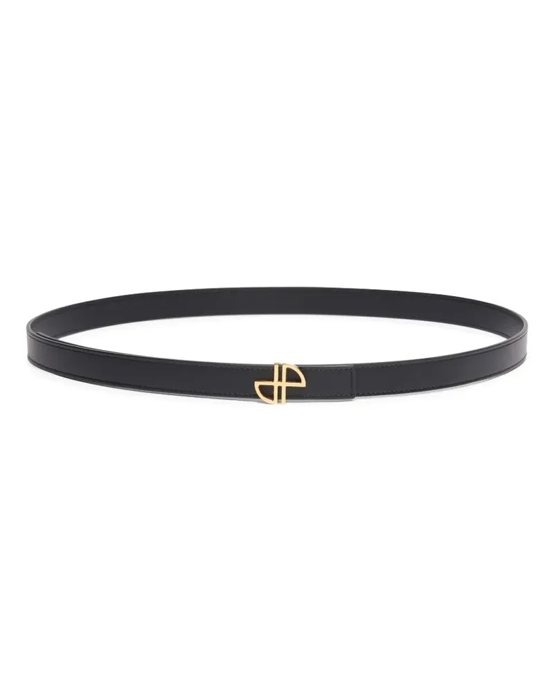 Patou Gürtel mit JP-Monogramm - Schwarz Schwarz