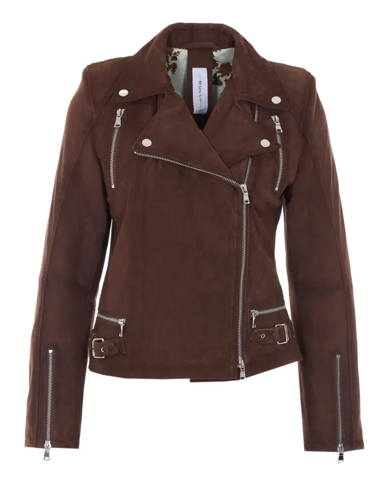 Bully suede biker jacket - Braun Braun