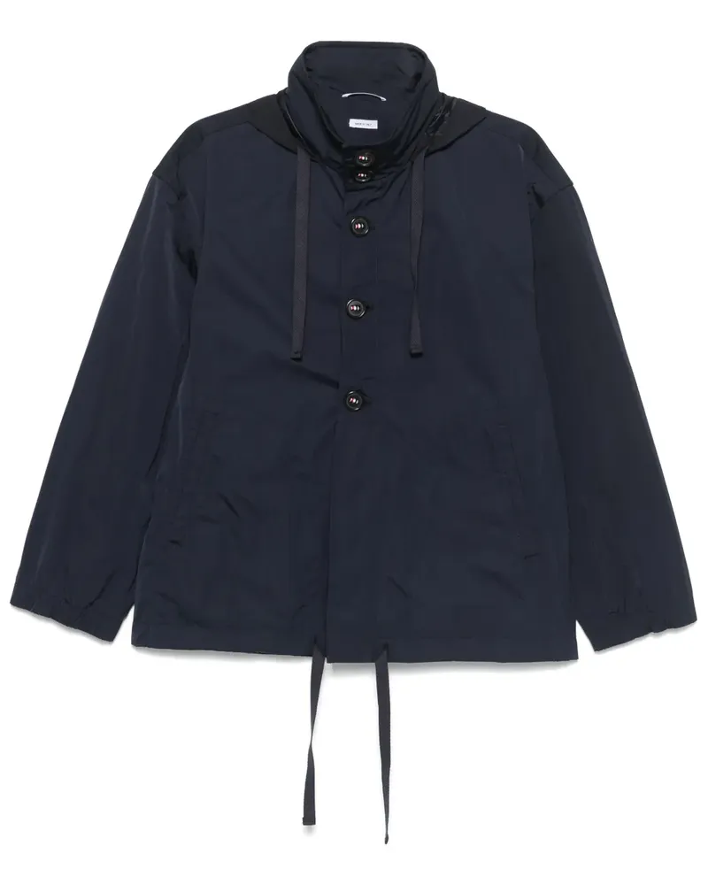 Thom Browne Jacke mit Kapuze - Blau Blau