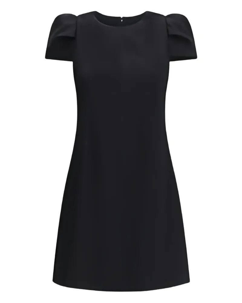 Alexander McQueen puff-sleeves day dress - Schwarz Schwarz