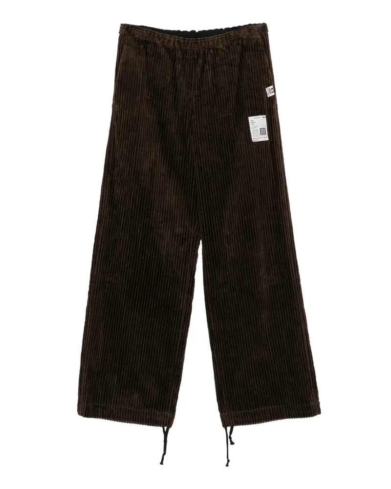 MIHARAYASUHIRO Easy Hose aus Cord - Braun Braun