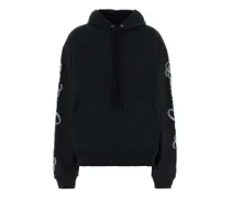 Klassischer Hoodie - Schwarz