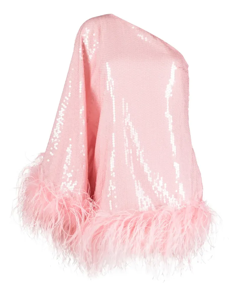 Taller Marmo Piccolo Disco Minikleid - Rosa Rosa