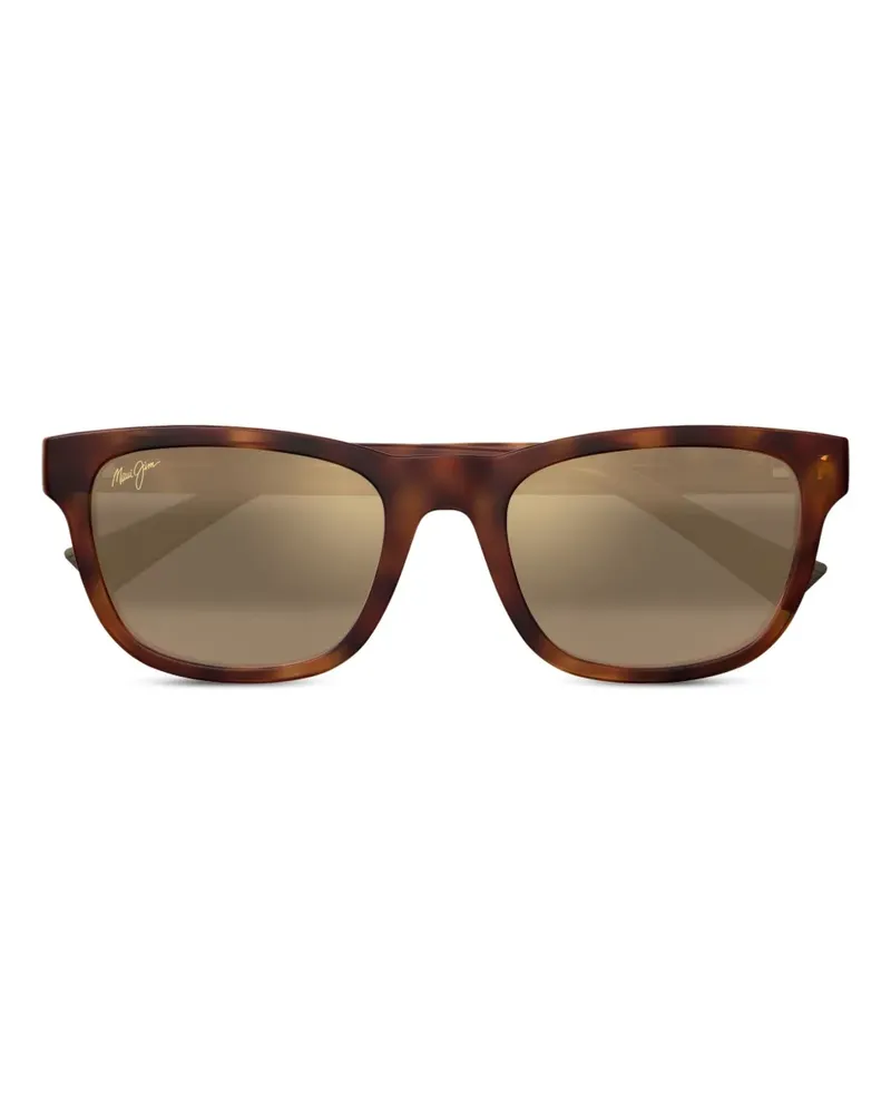 Maui Jim Kāpi‘I Sonnenbrille in Schildpattoptik - Braun Braun