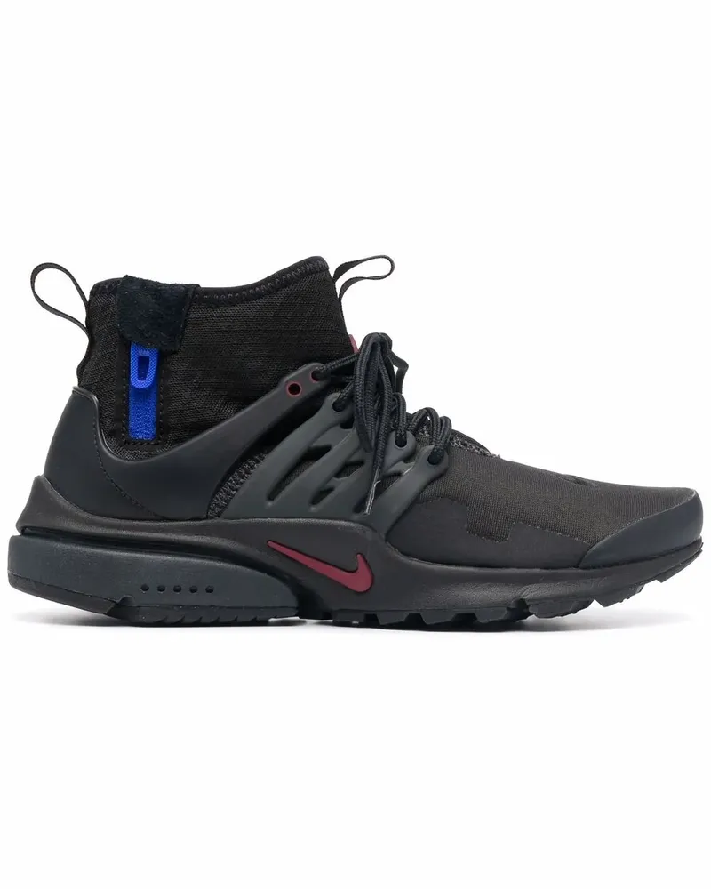 Nike Air Presto Mid Utility High-Top-Sneakers - Schwarz Schwarz