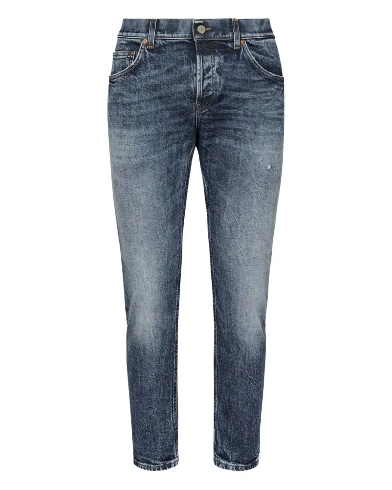 Dondup Ausgeblichene Five-Pocket-Jeans - Blau Blau