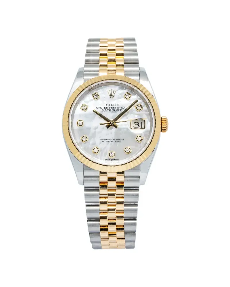 Rolex Datejust 36mm watch - Weiß Weiß