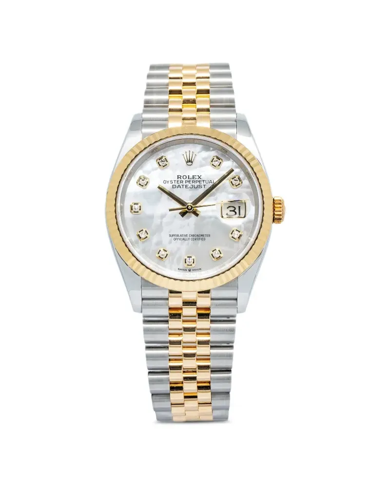 Rolex Datejust 36mm watch - Weiß Weiß