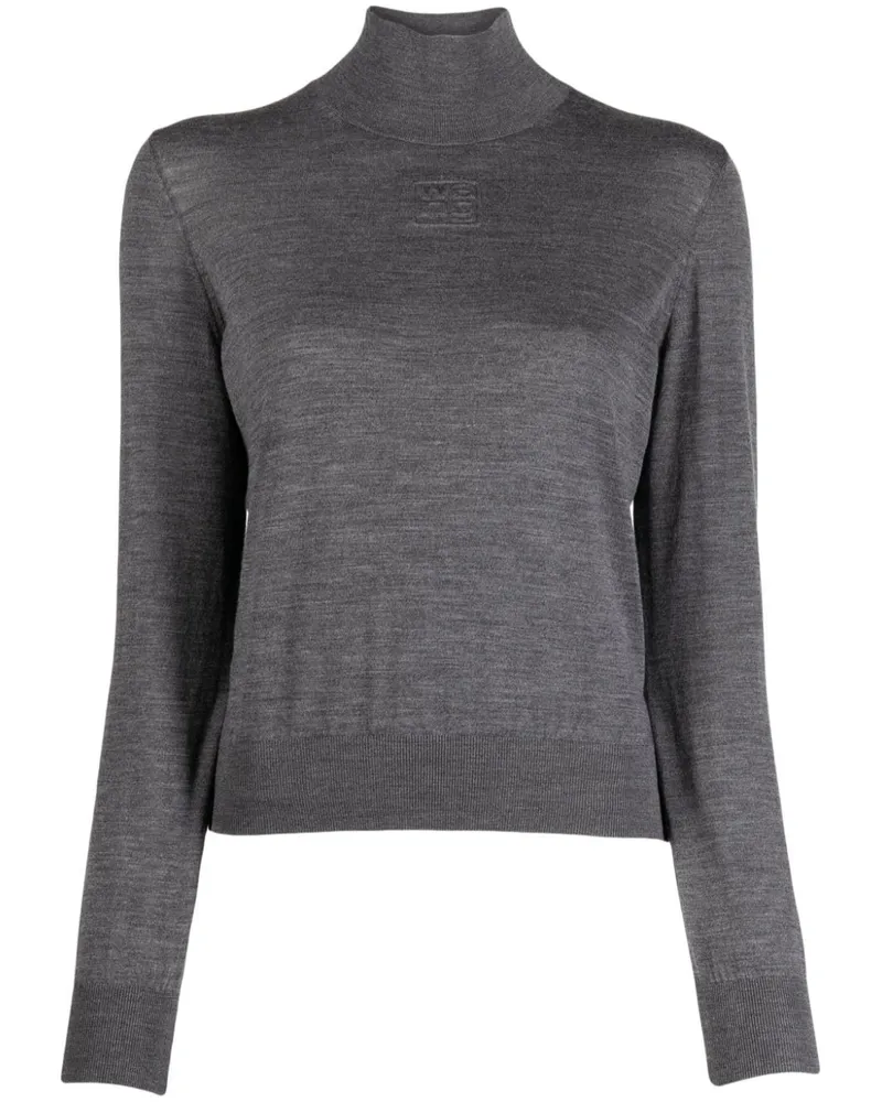 Alexander Wang Pullover mit Rollkragen Grau