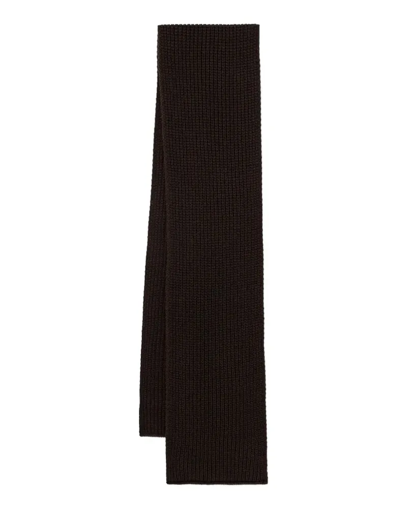 Marc O'Polo ribbed-knit scarf - Braun Braun