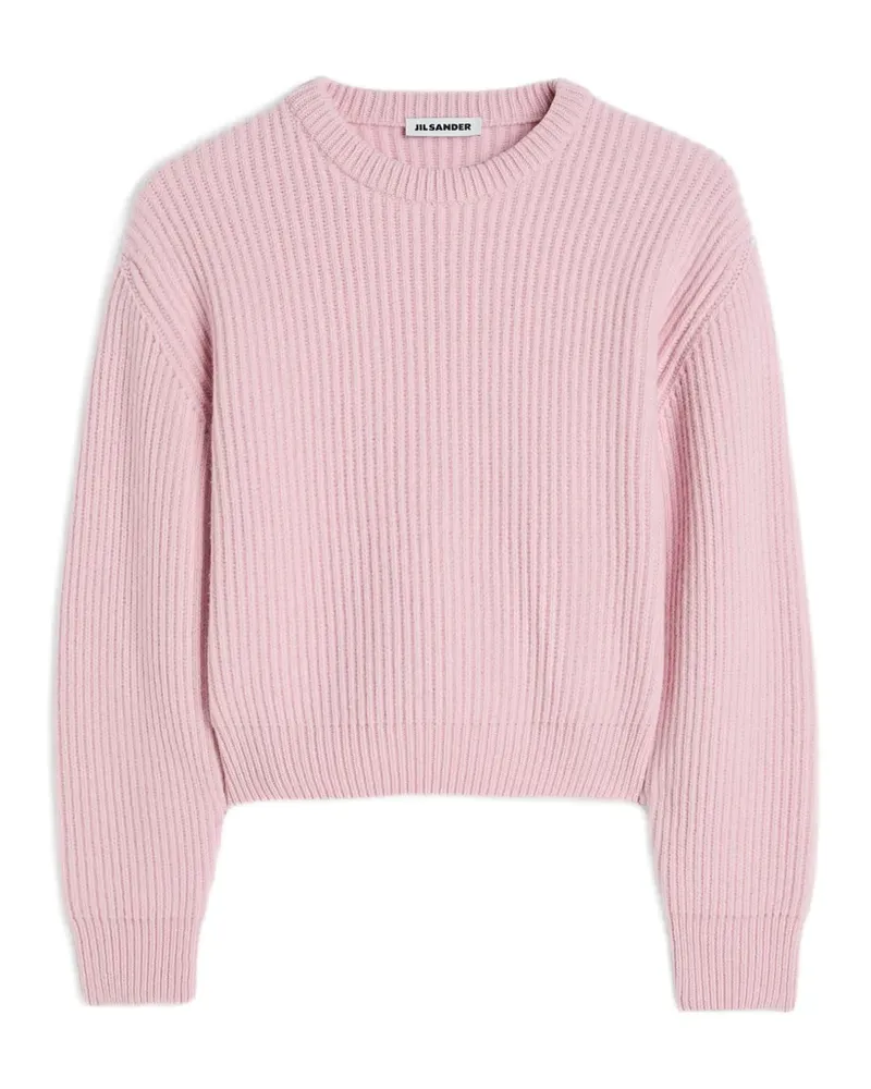 Jil Sander Gerippter Pullover - Rosa Rosa