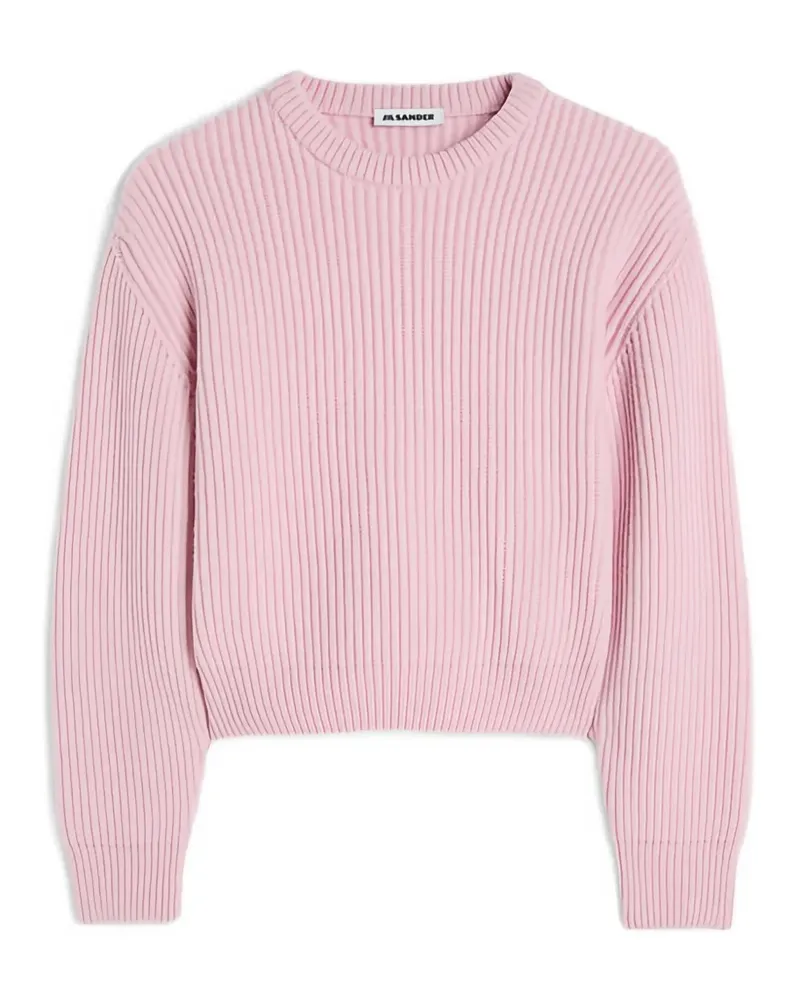 Jil Sander Gerippter Pullover - Rosa Rosa