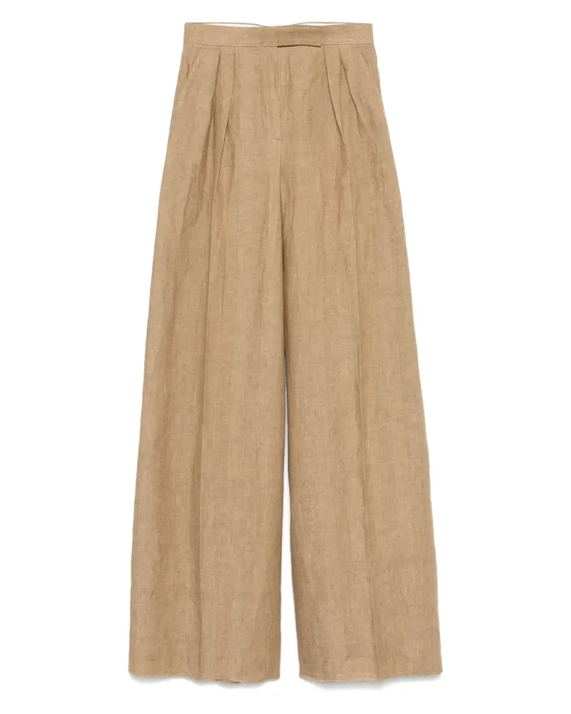 Max Mara Rauche Hose - Braun Braun