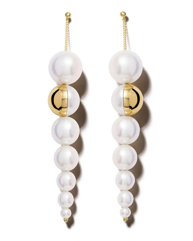 TASAKI 18kt Shell Gelbgoldohrringe Gold