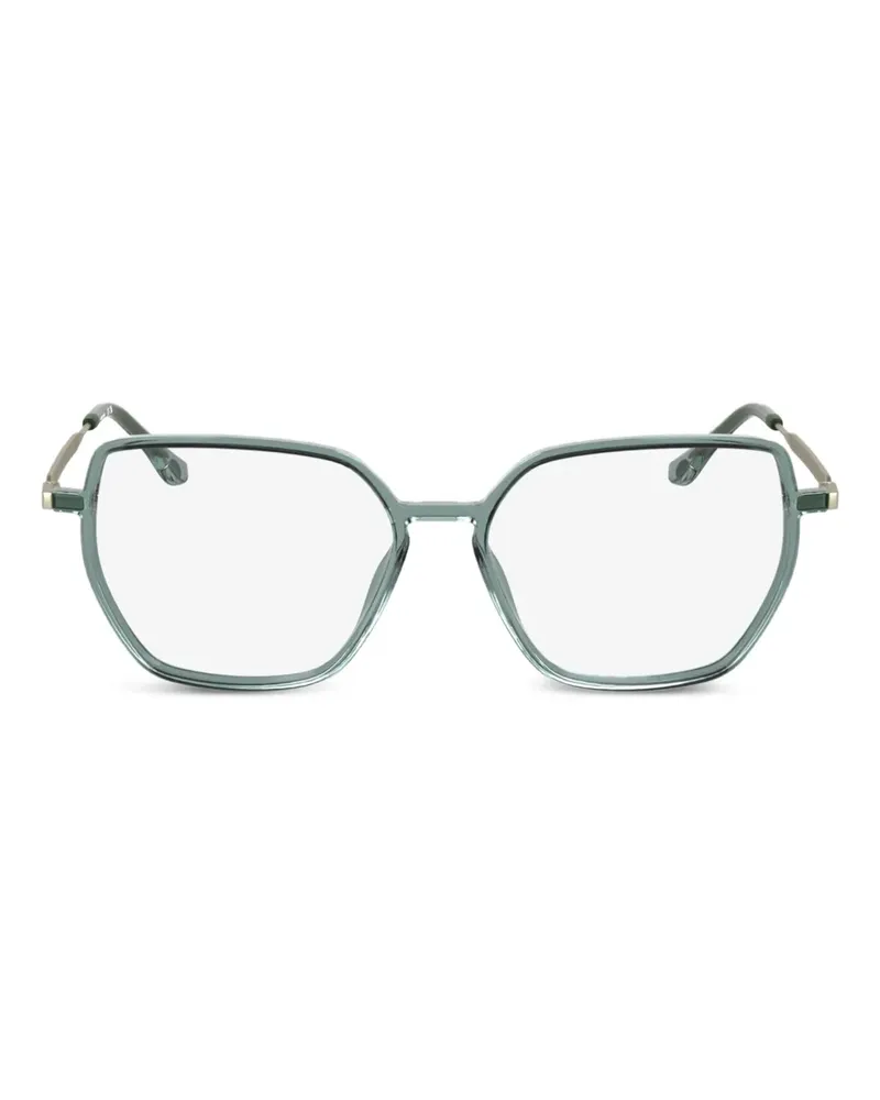 Lacoste Brille mit eckigem Gestell - Blau Blau