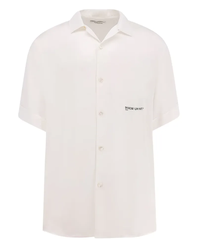 IH NOM UH NIT logo-print short-sleeve shirt - Weiß Weiß