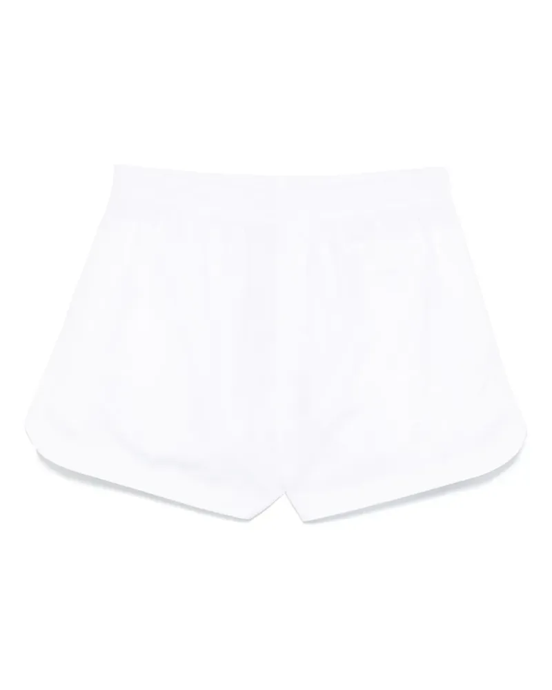Lacoste Joggingshorts aus Popeline - Weiß Weiß